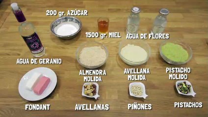 Aprende paso a paso a decorar los mazapanes árabes