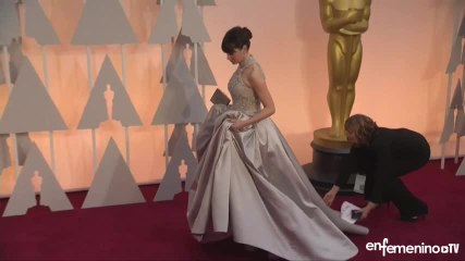 Las peor vestidas de los Oscar 2015