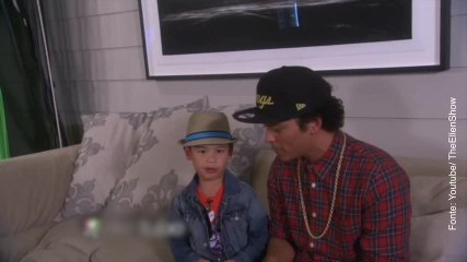 Descargar video: Il nuovo Bruno Mars Questo dolcissimo bimbo incontra per la prima volta il suo idolo