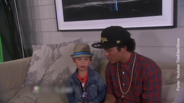 Il nuovo Bruno Mars Questo dolcissimo bimbo incontra per la prima volta il suo idolo