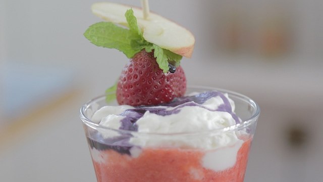 ¡Aprende a preparar un delicioso batido de frutas!