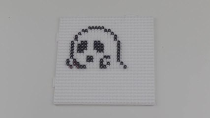 Cómo hacer un fantasma de hama beads