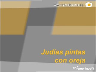 Judías pintas con oreja