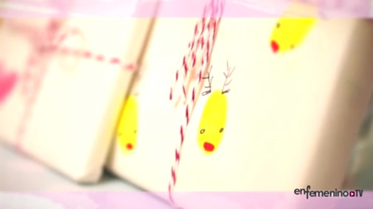 DIY con niños: como hacer papeles de regalo personalizados - Manualidades DIY