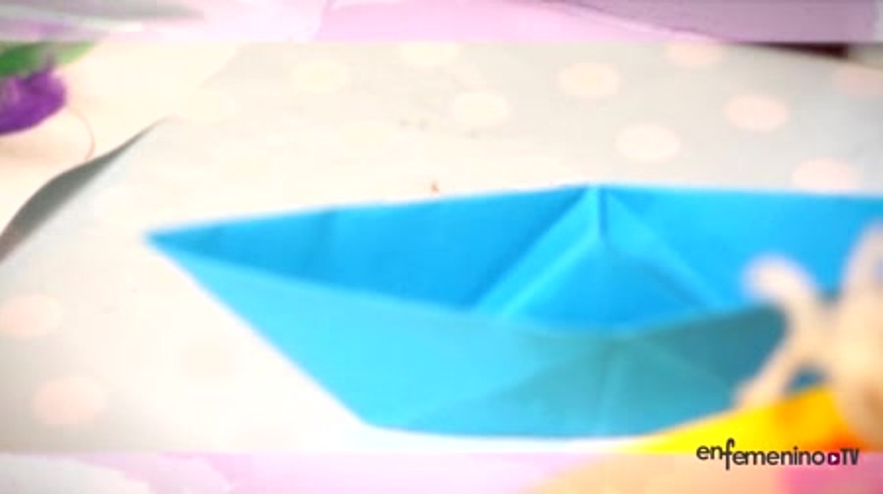 DIY con niños: Cómo hacer barquitos de papel - Manualidades DIY