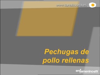 Pechugas de pollo rellenas de setas