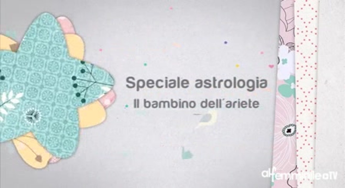 Oroscopo del bambino dell'Ariete, i tratti tipici - video