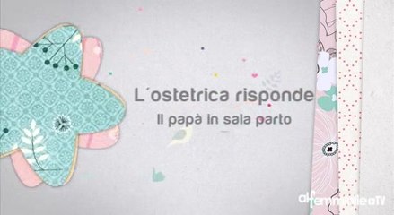 Il papà in sala parto