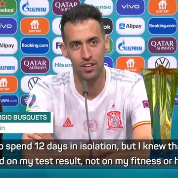Busquets looking to continue Spain success after COVID-19 return