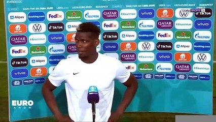 Paul Pogba : "Le plus important, c'était d'avoir la qualification et la première place !"