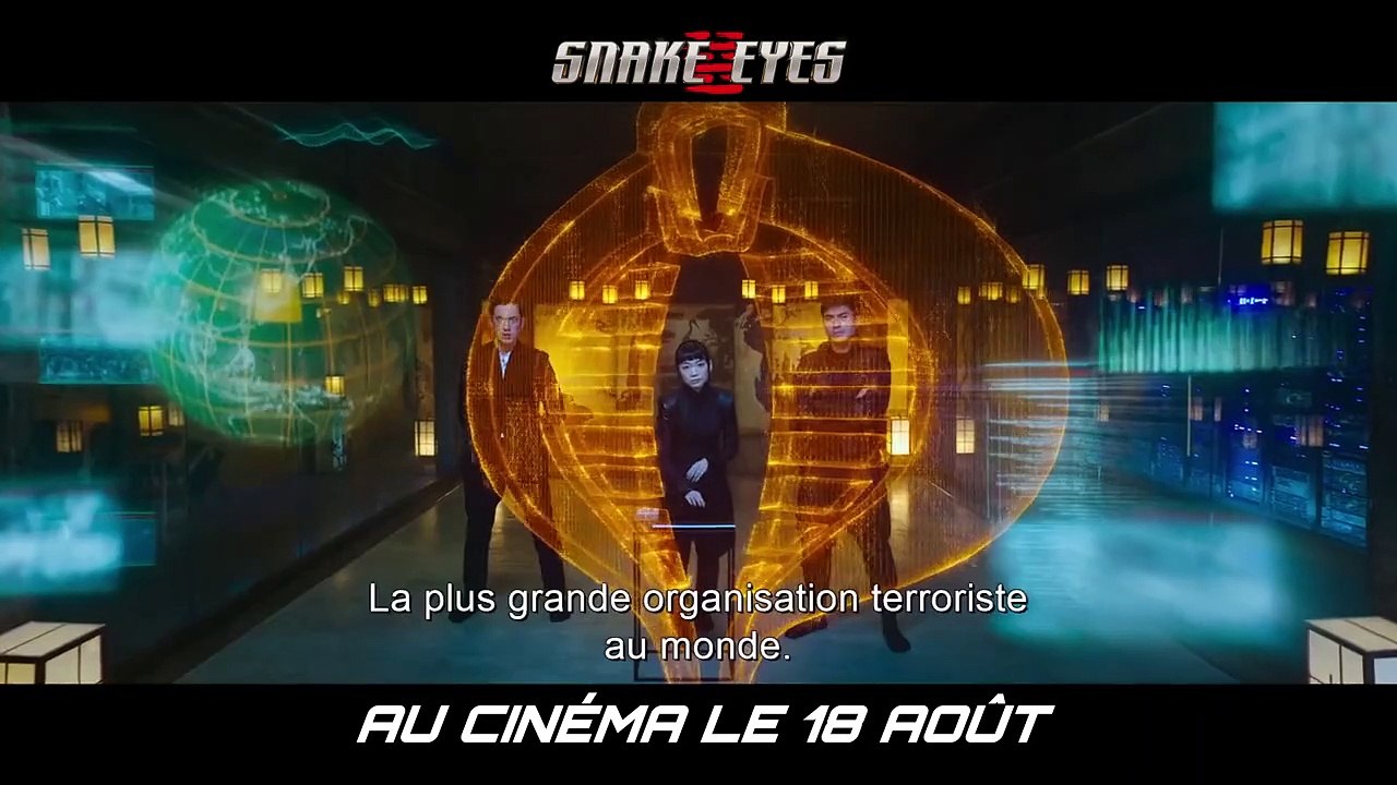 Snake Eyes Bande-annonce VO (2021) Henry Golding, Samara Weaving