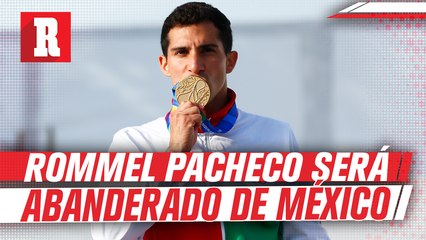 Rommel Pacheco y Gaby López, los abanderados de México en Olímpicos