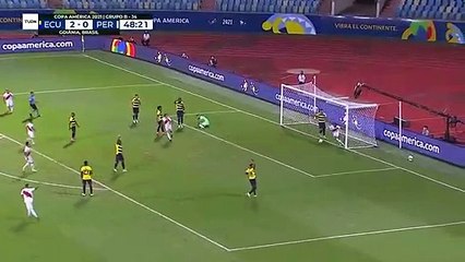 Gianluca Lapadula Super Goal For Ecuador Vs Peru (2-1) - Copa America 23-06-2021