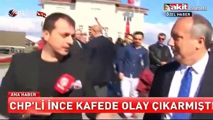 CHP'li Muharrem İnce'den gazetecilere ağır hakaret!