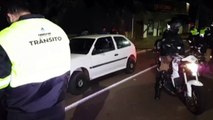 Operação Bloqueio é realizada na Avenida Brasil na noite desta quarta-feira