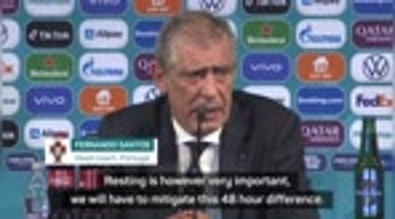 Santos aiming to keep Portugal players fresh for Belgium showdown