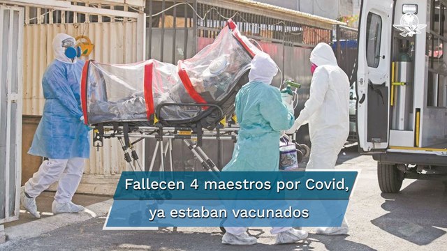 Mueren de Covid cuatro maestros de Guerrero que ya estaban vacunados