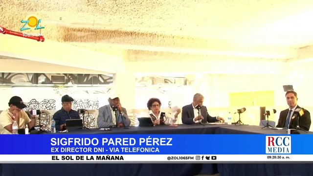 Sigfrido Pared Pérez explica proceso histórico evolución del DNI y los servicios de inteligencia.