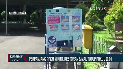 Penerapan Jam Malam di Jakarta, Restoran hingga Pusat Perbelanjaan Wajib Tutup Jam 20.00 WIB