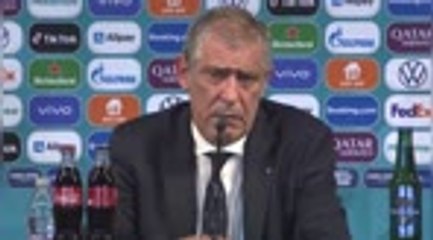 Groupe F - F. Santos ne pense pas que les 48h de repos en moins soit un désavantage face à la Belgique