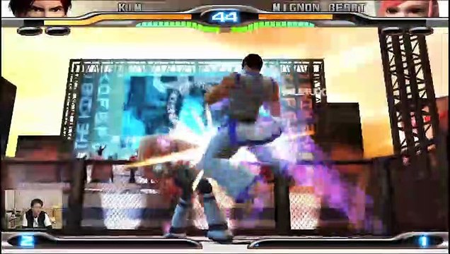 (PS2) KOF Maximum Impact 2 - 30 - Kim Kaphwan - Lv Maniac