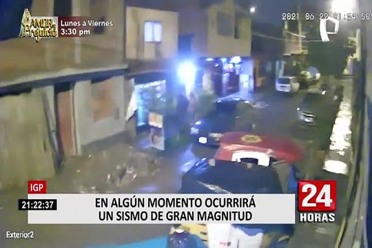 IGP registró 13 réplicas de sismo ocurrido en Cañete