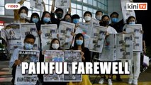 Hong Kong's pro-democracy Apple Daily signs off in 