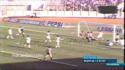 Beşiktaş 1-0 Altay [HD] 04.10.1986 - 1986-1987 Turkish 1st League Matchday 7