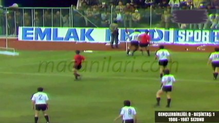 Gençlerbirliği 0-1 Beşiktaş [HD] 10.05.1987 - 1986-1987 Turkish 1st League Matchday 34