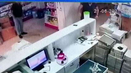 Asma kattan oğlunun üzerine böyle düştü