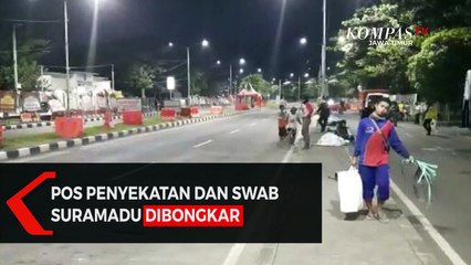 Pos Penyekatan Dan Swab Suramadu Dibongkar