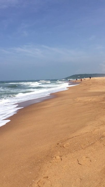 Chilling at Calangute beach -  Goa