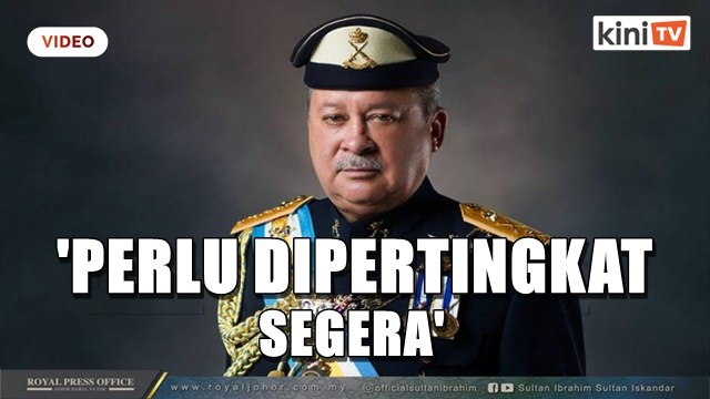 Sultan Ibrahim kecewa proses vaksinasi di Johor perlahan