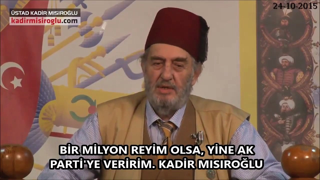 Kadir Mısıroğlu iftiralara cevap verdi