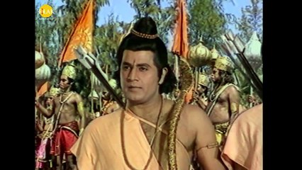 रामायण - EP 56 - अंगदजी का लंका जाना _ रावण की सभा में अंगद-रावण संवाद _