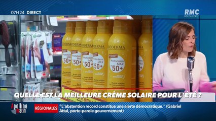 Dupin Quotidien : Quelle est la meilleure crème solaire pour l'été ? - 24/06