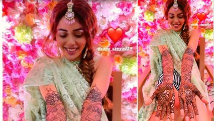 Divya Drishti की Sana Sayyad की हुई Mehendi, boyfriend Imad संग दिखी ऐसे | FilmiBeat