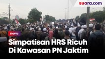 Diduga Simpatisan HRS Ricuh Di Kawasan PN Jaktim, Begini Kata Kombes Erwin Kurniawan