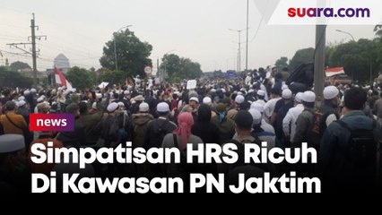 Diduga Simpatisan HRS Ricuh Di Kawasan PN Jaktim, Begini Kata Kombes Erwin Kurniawan