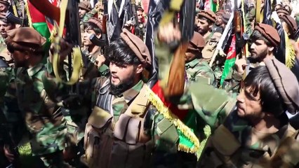 KABİL - Afganistan'da milis güçleri hükümet saflarına katıldı