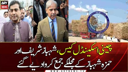 Sugar scandal case: bonds of Shehbaz Sharif, Hamza were submitted