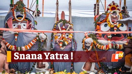 Snana Yatra: Glimpses of Snana Purnima rituals from Puri
