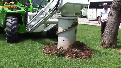 Incredible modern Machines Working - Stump removal & Dredging Compilation