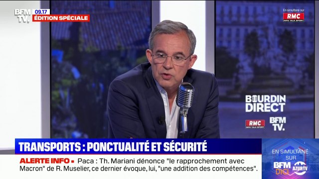 Paca: Thierry Mariani souhaite 500 agents de sûreté ferroviaire et un wagon sécurité le soir dans les trains