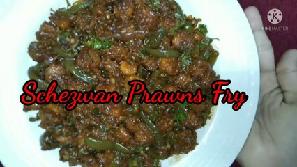 Schezwan Prawns Recipe | How to make Schezwan Prawns | Indo Chinese Recipe | Sichuan Prawns | Schezwan Prawns kaise banate hai | Schezwan Prawns banane ka asan tarika | Chinese Style Schezwan Prawns |