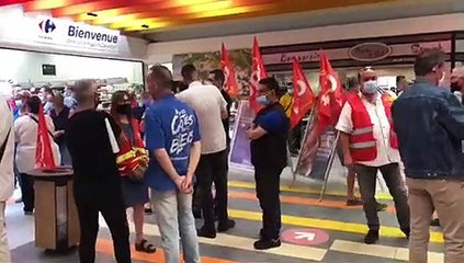 La CGT de Carrefour Port-de-Bouc ne lâche rien