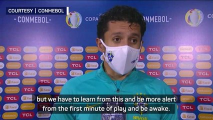 Download Video: Marquinhos urges Brazil to ‘wake up’ with tougher tests ahead