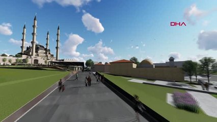 Son dakika haber: EDİRNE SELİMİYE CAMİİ'NİN MEYDAN DÜZENLEMESİ 6 YIL ARADAN SONRA BAŞLIYOR