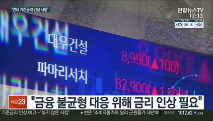 이주열 "'연내' 금리 인상…한두 번 올려도 완화적"
