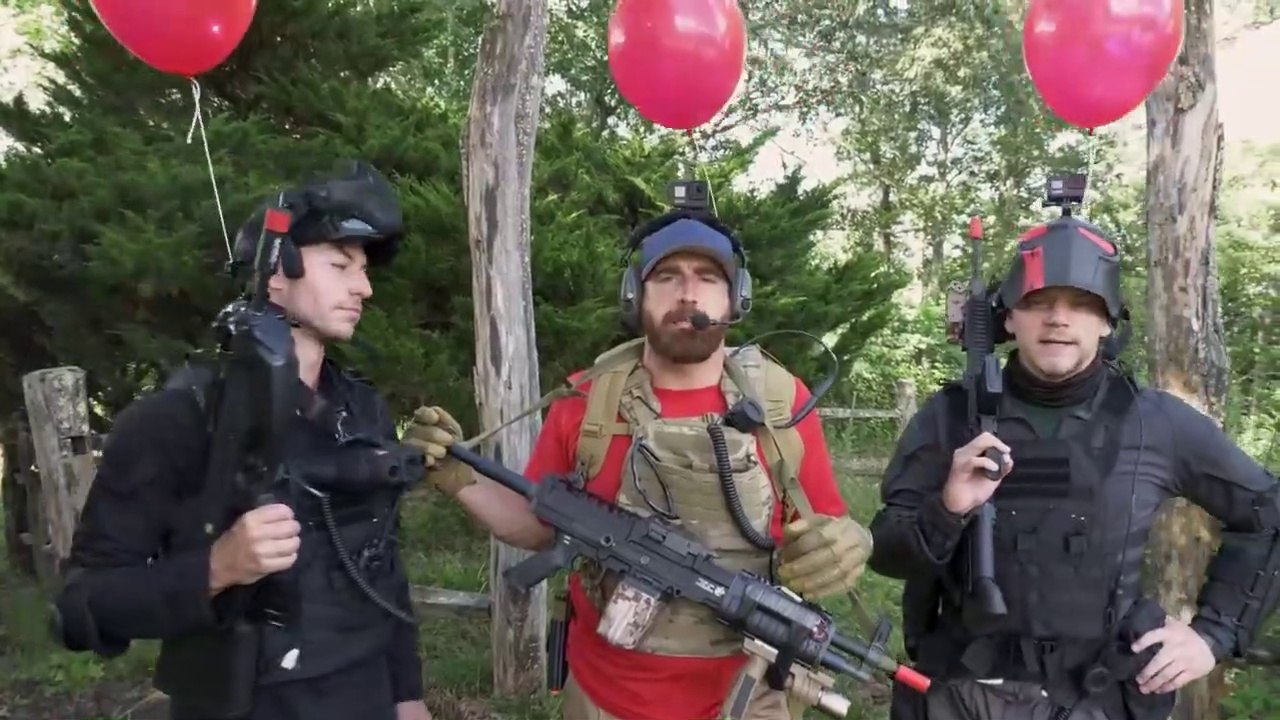 Airsoft Battle 3 Dude Perfect video Dailymotion